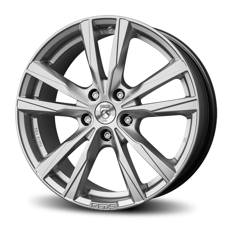 Cerchi/Ruote in Lega REDS / K2 HD / NERO OPACO / 6,5J15 5X100 et38  cb72,30